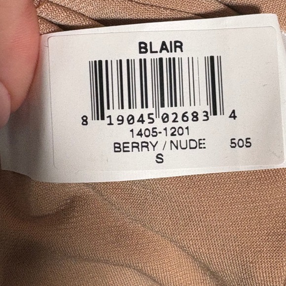 Dress The Population Blair Sequin Damask Midi Dress Berry Nude Womens Small - Picture 14 of 14